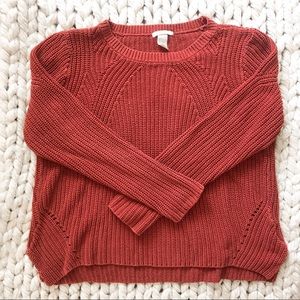 Burnt Orange Sweater
